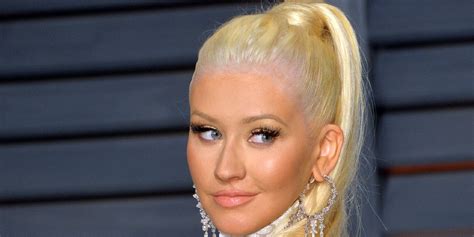 Christina Aguilera Face Wallpicsnet