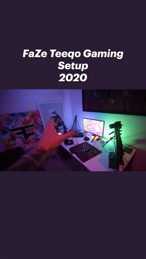 Faze Teeqo Gaming Setup 2020 Gaming Setup Setup Games