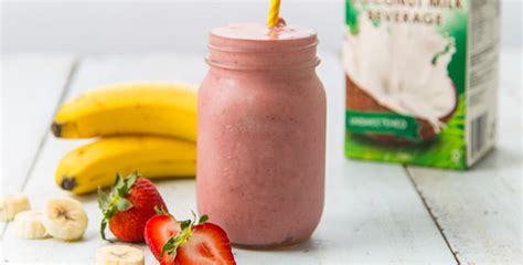 Strawberry Banana Protein Smoothie Vega Us