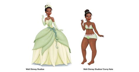 Tiana Curvy Disney Princess Art Popsugar Love And Sex Photo 6