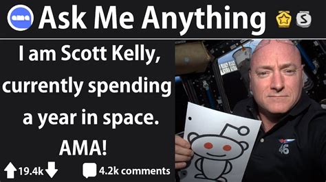 Astronaut Answers Reddit Questions From Space Riama Youtube
