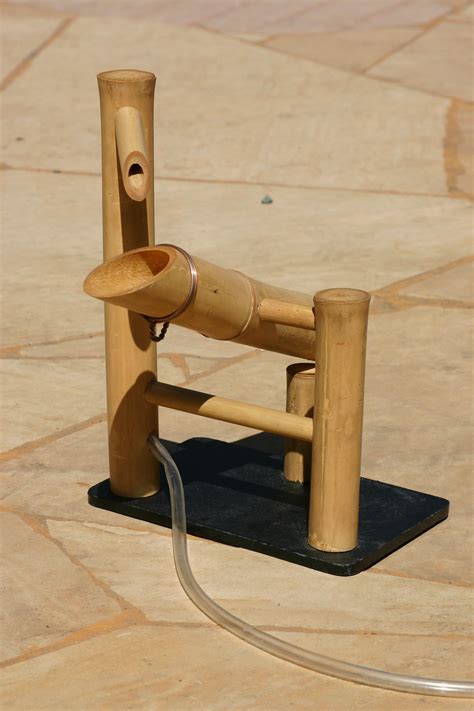 Small indoor fountains add lots of charm to any decor and can provide an interesting focal point to any room. Bamboo Water Fountain Kit | Bamboo water fountain, Bamboo ...