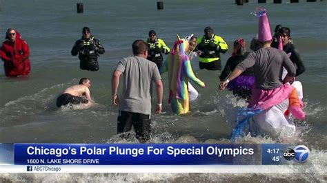 More Than 5000 Participants Take Polar Plunge For Special Olympics