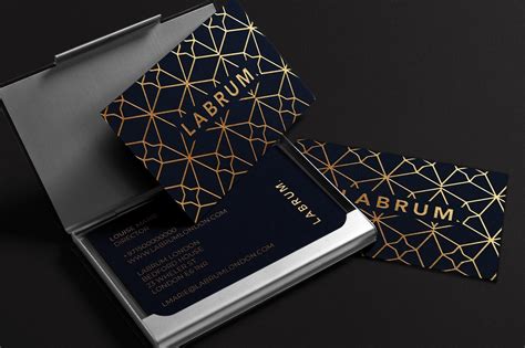 Luxury Business Cards Create 2 Side Luxury Business Card Design By