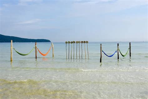 Nude Sunbathing Permitted Sign At Koh Rong Sanloem Island Stock Photo Fotoember