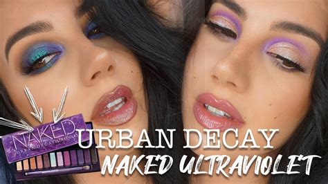 Urban Decay Naked Ultraviolet Review Two Looks Youtube