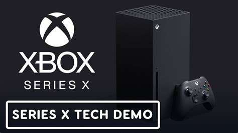 Xbox Series X Loading Times Tech Demo Youtube