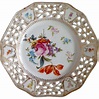 Vintage Bavaria Porcelain Plate with Beautiful flower painting and ...