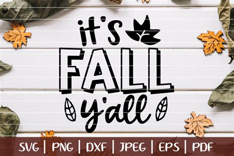 Its Fall Yall Svg Cut File Happy Fall Yall Svg 310293 Svgs