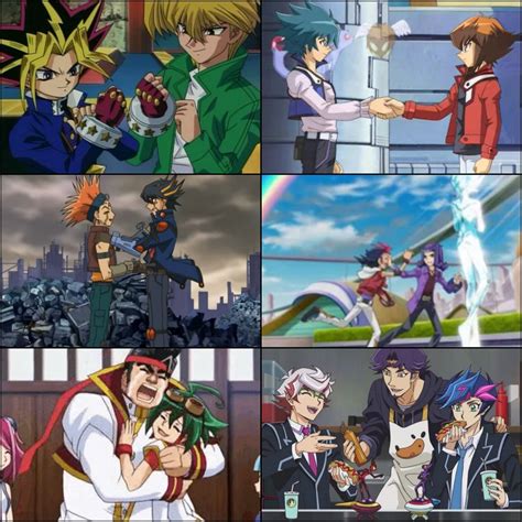 Happy International Friendship Day With The Yugioh Main Characters And