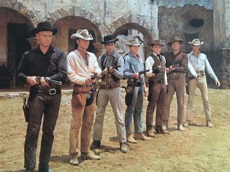 The 1960 version of the magnificent seven is pure western entertainment. Charles Lang Jr - United Artists - The Magnificent Seven ...