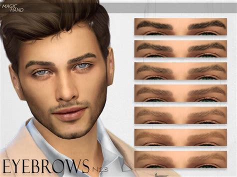 Eyebrows N13 By Magichand At Tsr Sims 4 Updates