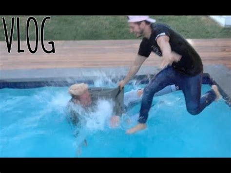 Getting Thrown Into The Pool With Clothes On Vlog Youtube