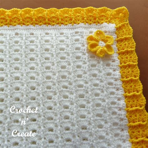 Crochet Summer Baby Blanket Free Crochet Pattern