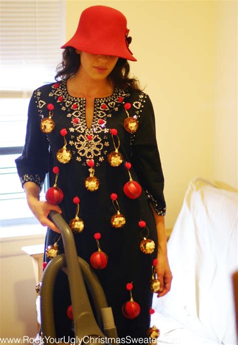 Indeed, wearing this outfit is the best way to spread christmas cheer! 26 DIY Ugly Christmas Sweaters That Prove You're Awesome