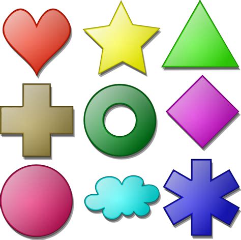 Free 2d Shapes Cliparts Download Free 2d Shapes Cliparts Png Images