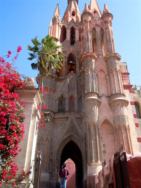 Parroquia San Miguel De Allende One Of The Most Photographed Churches