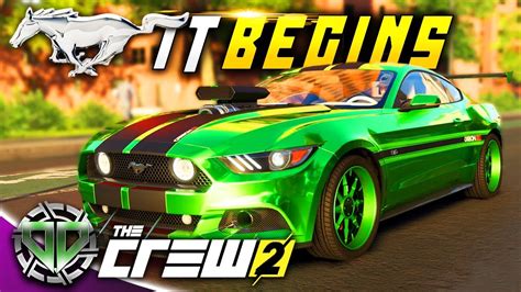 It Begins Ford Mustang Fastback The Crew 2 Full Release Gameplay Pc