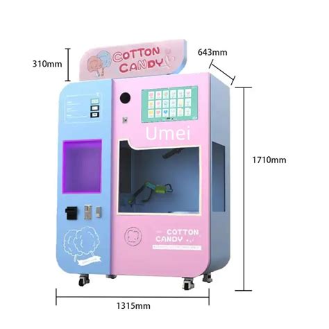 Oem Commercial Custom Candy Vending Machine Support Multi Language