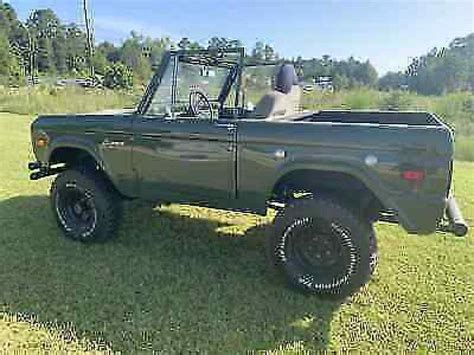 1974 Ford Bronco Wagon Green 4wd Automatic Ranger For Sale Ford