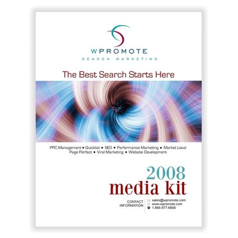 Digital designers create, modify, and produce digital media and graphics for various channels and output, including websites, games, videos, and marketing collateral. Media Kit Cover Page | Print or packaging design contest