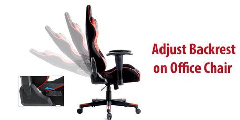 How To Adjust Backrest On Office Chair 