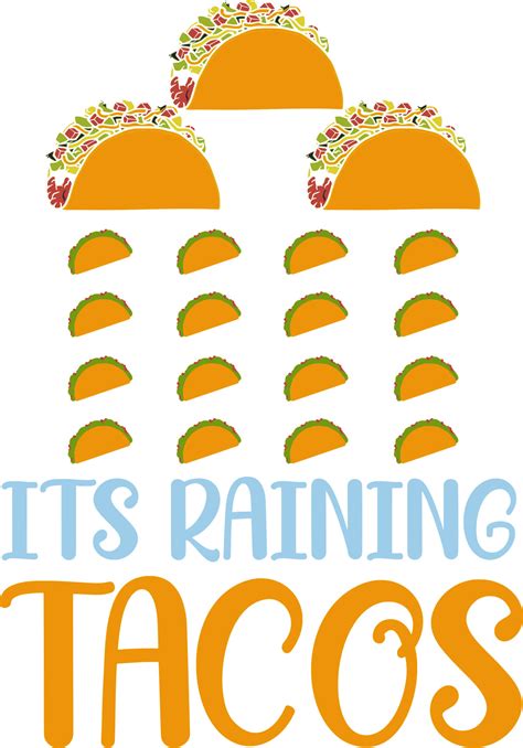 Its raining tacos 5354876 Vector Art at Vecteezy