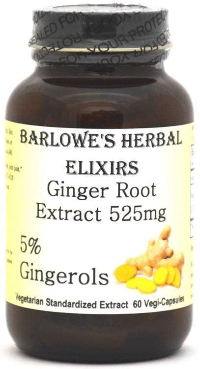 Ginger Root Extract 5 Gingerols