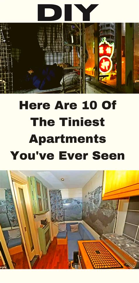 10 Of The Worlds Smallest Apartments Take A Peek To See How
