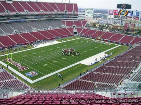 Seat View From Section 328 At Raymond James Stadium Tampa Bay Buccaneers