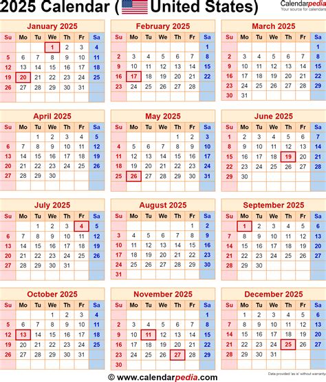 2025 Government Calendar Candis Brandise