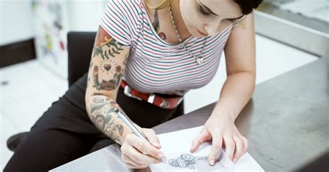 Drea Darling Tattoo Artist Brisbane Drawing Brisbanista