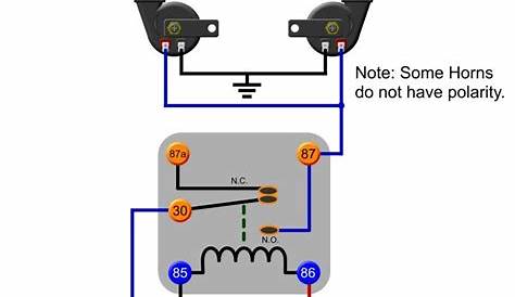 4 Pin Relay Wiring Diagram Horn - Top 10 Rower Machine Revieww