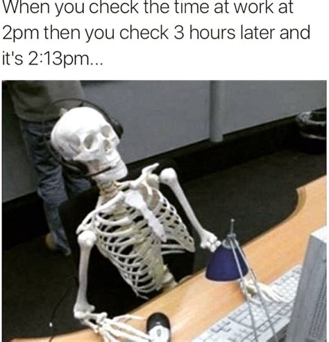 √ Skeleton Waiting For Text Message