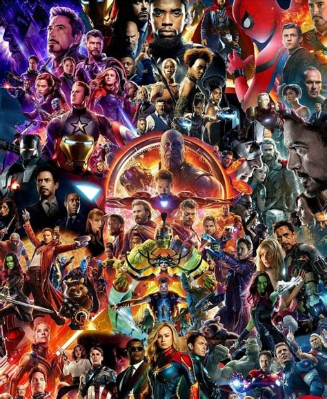 10 Years Of Mcu In One Photo Marvel Art Marvel Background Marvel