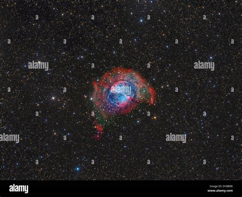 Messier 27 The Dumbbell Nebula Stock Photo Alamy