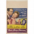 There's Always Tomorrow - movie POSTER (Style B) (27" x 40") (1956 ...