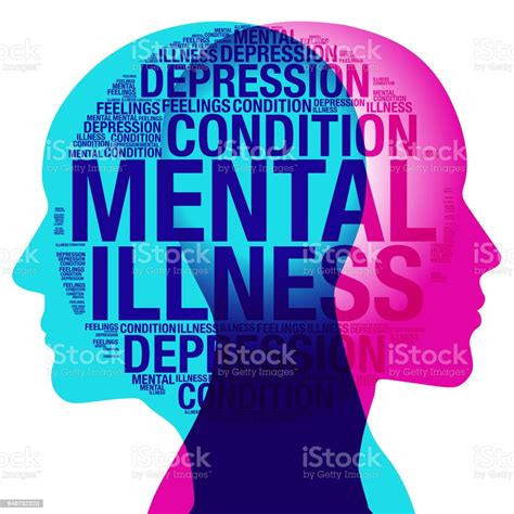 The diagnostic criteria for mental disorders (also known as mental illness) are these lists of symptoms have been summarized from current diagnostic criteria commonly used in the united states by mental health professionals (the diagnostic and statistical manual of mental disorders, 5th edition). Mind Thoughts Mental Illness Stock Illustration - Download ...