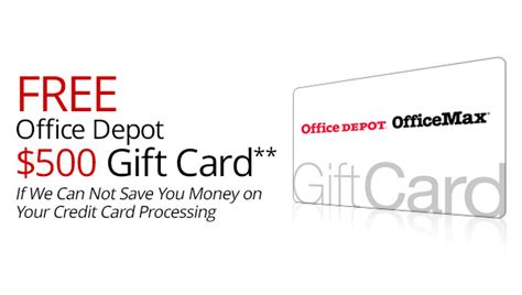 There is an office depot personal credit card and a business credit card that one can choose from. Office Depot Payment Solutions - SD Regional Chamber