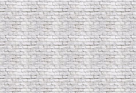 White Brick Wallpaper • Brick Effect Murals Wallcoverings • Wallpapered