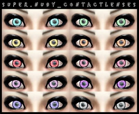 Decay Clown Sims Super Nudy Contact Lenses Sims 4 Downloads