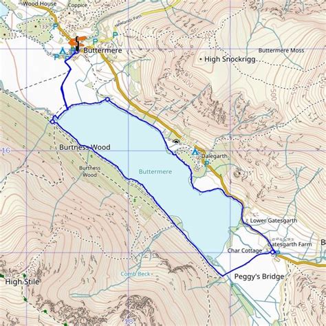 Walklakes • Lake District Walk Around Buttermere Lake District Walks