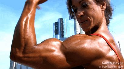 Sarah Hayes Biceps Gif Find Share On Giphy