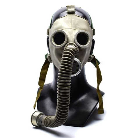 Soviet Russian Military Gas Mask Pdf Gas Mask Hose Ebay
