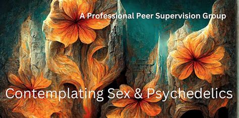 professionals supervision group on sex and psychedelics annie boheler sexuality