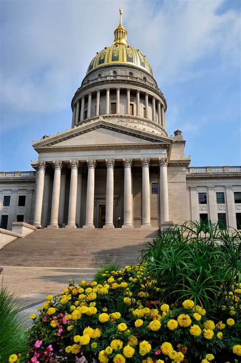 West Virginia State Capitol Building In Charleston West Virginia