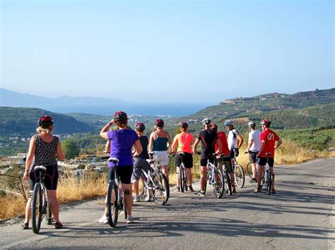 The Panoramic Views Of Crete Cycling Tour In Chania