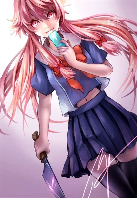 Future Diary Fan Art Anime Amino