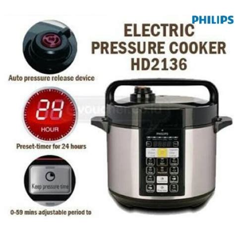 All pressure cooker recipes we developed are our babies crafted with blood & sweat…not even exaggerating! PHILIPS ELECTRIC PRESSURE COOKER HD 2136 PRESTO PROMO BEST ...