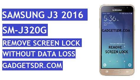 If you have a samsung, you can remove the screen lock without data loss. Remove screen lock Samsung SM-J320G (Pattern, Password ...